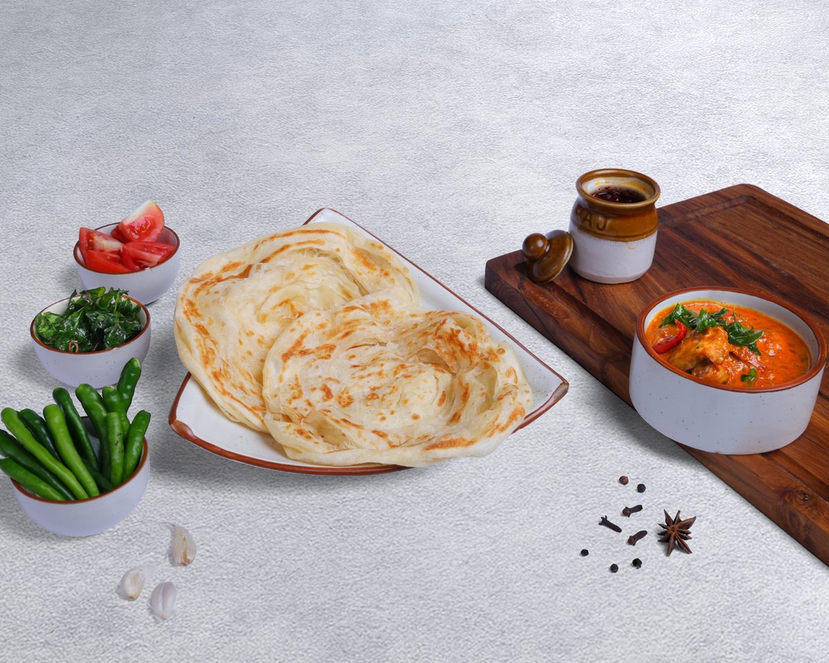 Porotta & Chicken Curry